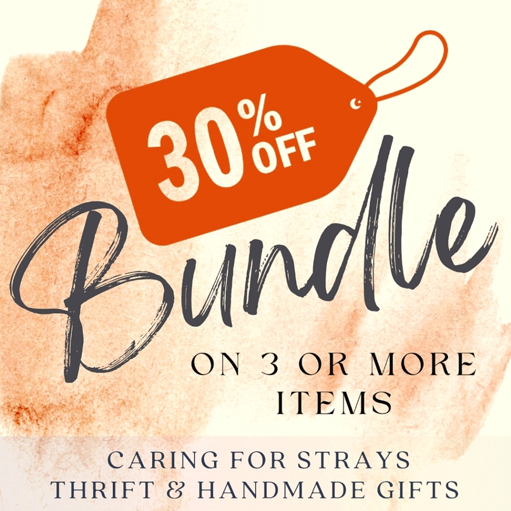 30% Off 3 Items or More BUNDLE!!!!